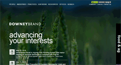 Desktop Screenshot of downeybrand.com